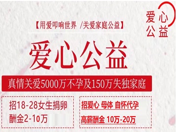 大连捐卵助孕生子 爱心志愿者招募